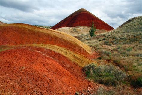 Red Hill stock photo. Image of badlands, famous, clay - 19655346