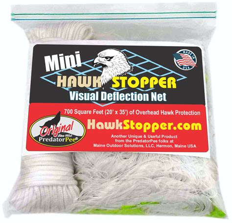 Mini Hawk Stopper | Hawk Netting for Chickens