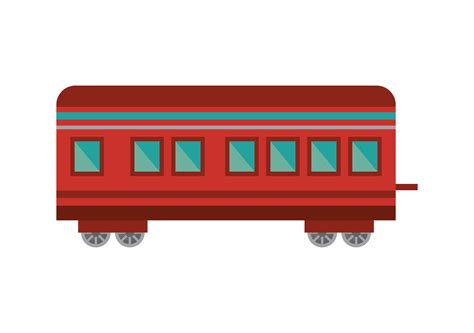 red wagon train 4713992 Vector Art at Vecteezy