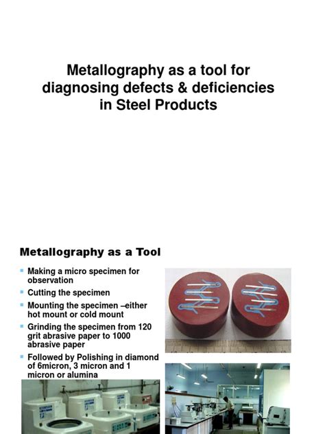 Surface Defects in Steel Products | PDF | Rolling (Metalworking) | Microscope