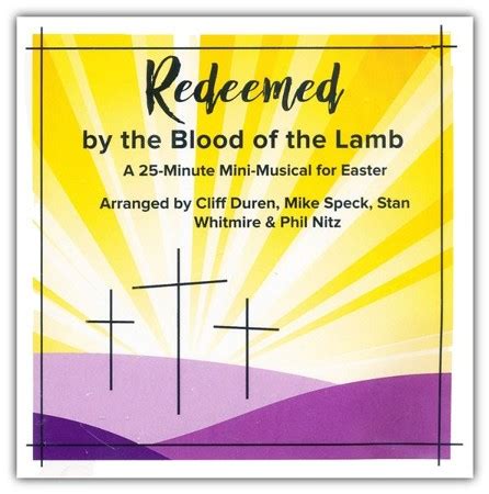 Redeemed by the Blood of the Lamb, Listening Trax: Cliff Duren, Mike ...