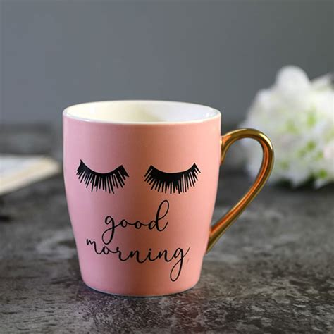 Pink Good Morning Coffee Mug – Lymyted