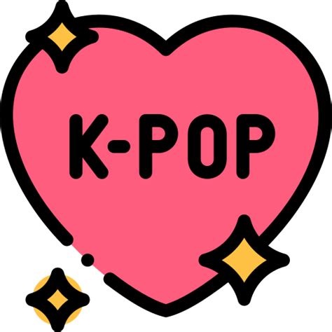 Kpop Detailed Rounded Lineal color icon