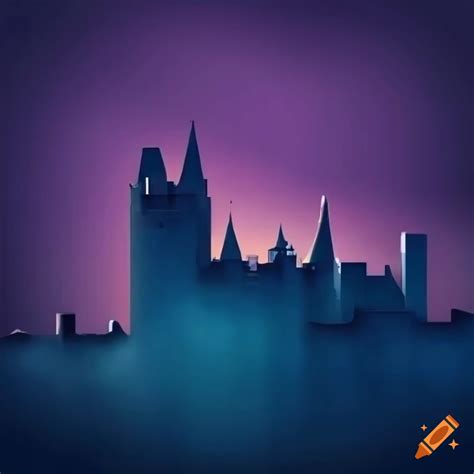 Abstract castle wall background