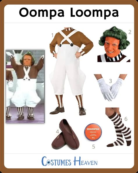 Last-Minute Oompa Loompa Costume Idea (Adult & Child Versions) 2024