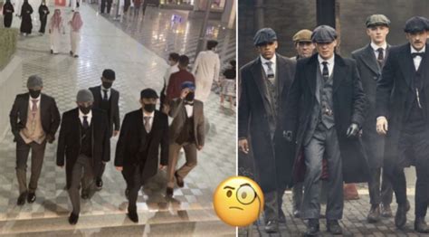 The Peaky Blinders Gang Were Spotted In Riyadh