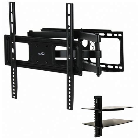 Articulating TV Wall Mount Dual Arm Swivel LED LCD 32 37 40 42 46 47 50 ...