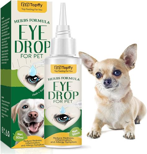 AMOCHY Dog Eye Drops, Eye Drops for Dogs & Cats, Gentle Dog Eye ...