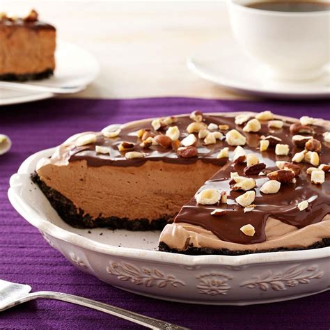 Chocolate-Hazelnut Cream Pie Recipe | Taste of Home