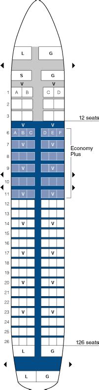 United Airlines Aircraft Seatmaps - Airline Seating Maps and Layouts