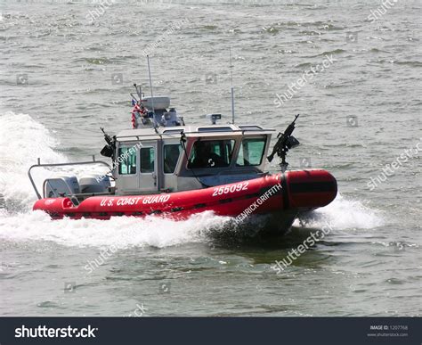 A Us Coast Guard Patrol Boat Stock Photo 1207768 : Shutterstock