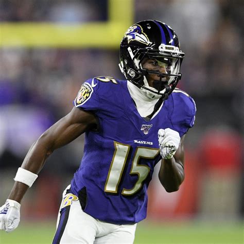 Ravens' Marquise Brown Says He Gained 23 Pounds After Rookie Season, Weighs 180 | News, Scores ...