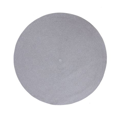 CIRCLE Light Grey Round Outdoor Rug D140cm – Cane Line – Home delivery