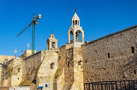 Church Of The Nativity - Birthplace Of Jesus In Bethlehem, Palestine ...