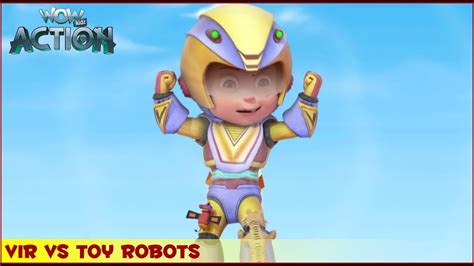 Vir : The Robot Boy | Vir Vs Toy Robots | 3D Action shows for kids ...