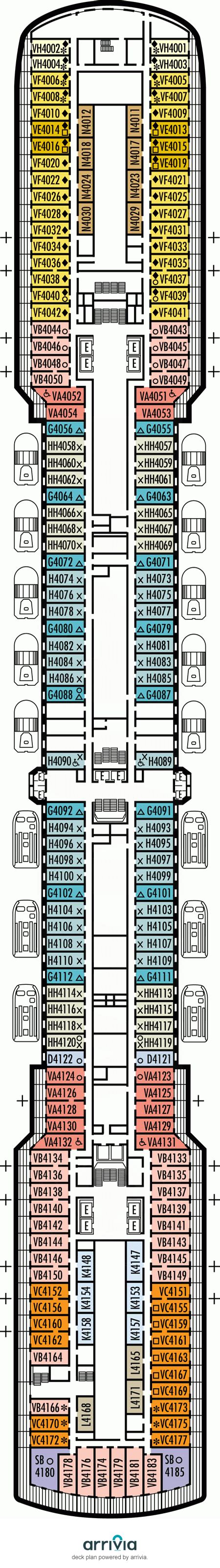 Upper Promenade on Westerdam | Westerdam Upper Promenade on ...