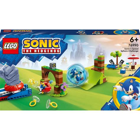 LEGO Sonic the Hedgehog 76990 Sonic’s Speed Sphere Challenge Building ...