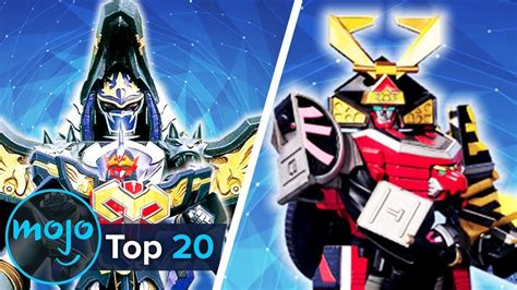 Power Rangers: Top 20 Megazords - YouTube