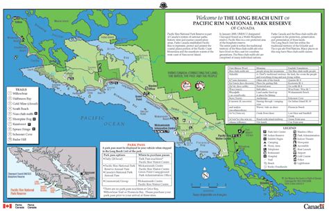 Pacific Rim National Park Map