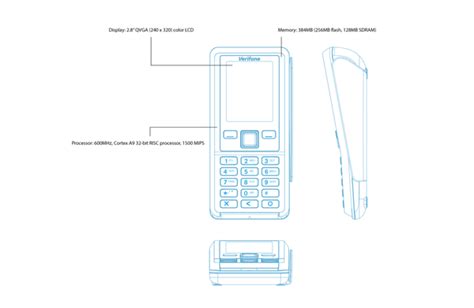 Verifone Engage P200 Plus High-Speed Pin Pad (M430-003-04-NAA-5) | CardMachineOutlet.com