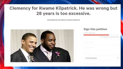 Petition for Obama to pardon Kwame Kilpatrick gets thousands of ...