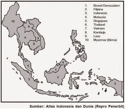 Peta Negara Asean – newstempo