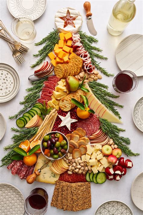 Christmas Tree Charcuterie Board - Baker by Nature - Tasty Made Simple