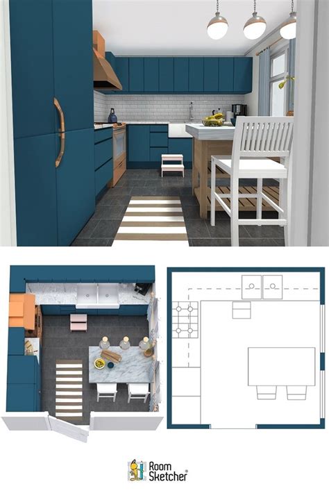 Plan Your Kitchen Design Ideas With RoomSketcher - RoomSketcher ...