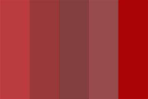 muted red Color Palette