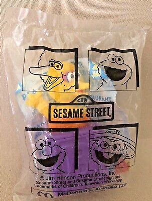 Sesame Street BIG BIRD McDonald's Happy Meal Toy Figure 1998 | eBay