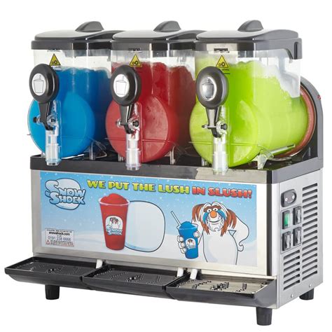 Compact Treble Slush Machine | SnowShock