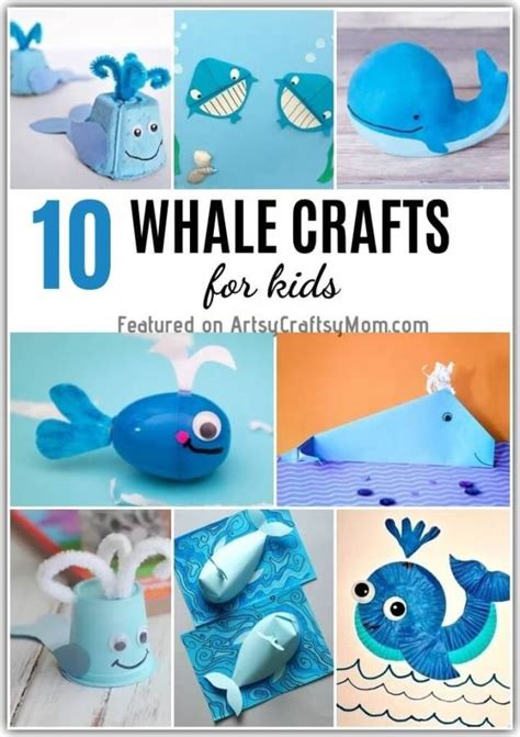 10 Wonderful Whale Crafts for Kids