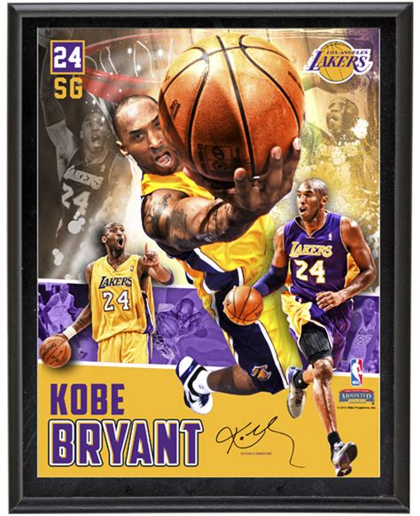 Kobe Bryant Memorabilia: Autographed & Signed