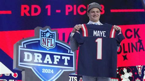 Patriots confirm new quarterback Drake Maye's number; jerseys now on sale