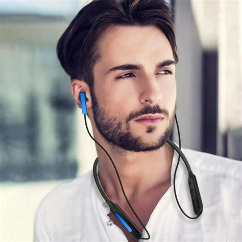 Open Ear Headphones Wireless Bluetooth,Bluetooth Neckband Headphones Foldable & Lightweight ...