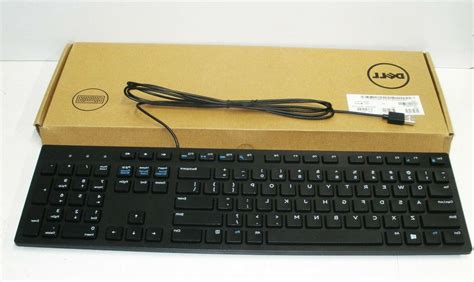 NEW Dell KB216-BK-US Wired Keyboard - Black USB