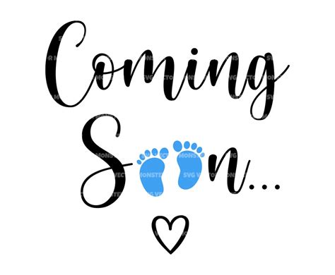 Coming Soon Svg Baby Announcement Svg Baby Feet Svg Etsy | My XXX Hot Girl