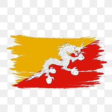 Bhutan Flag PNG Transparent Images Free Download | Vector Files | Pngtree