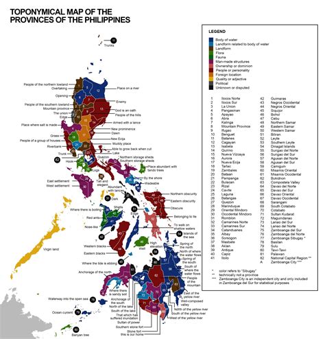 Etymology of Philippine provinces names [2447x2551] : r/Philippines