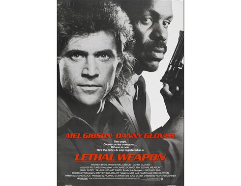 Lethal Weapon Movie Poster Print 1987 Action 1 Sheet | Etsy