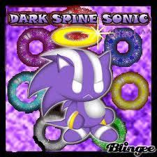 Little Dark Spine Sonic | Sonic, Sonic the hedgehog, Character
