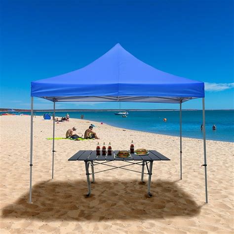 Ainfox 10x10 ft Outdoor Patio Canopy Tent, Pop up Canopy Tent Portable ...