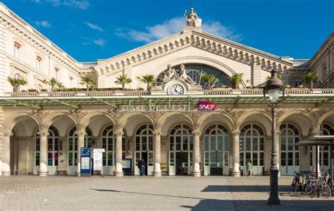 The Gare De L Est Railway Station, Paris, France. Editorial Photo - Image of station, autumn ...