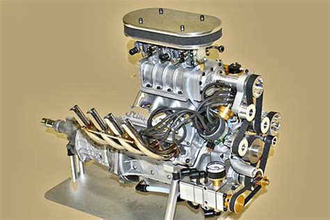 World's smallest supercharged four-stroke V8 engine now in production