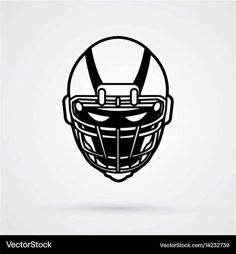 American Football Helmet Svg