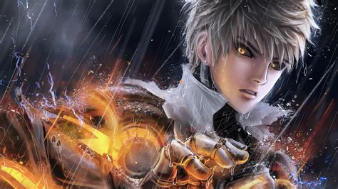 Genos, One Punch Man, 4K, #28 Wallpaper PC Desktop