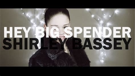 Hey Big Spender - Shirley Bassey (COVER Joana Duarte) - YouTube