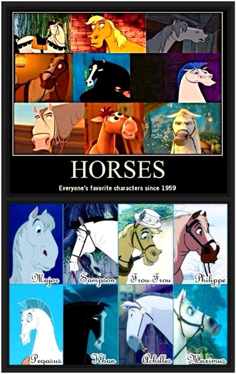 They're always my favorite characters:) | Disney horses, Disney cartoons, Disney animals