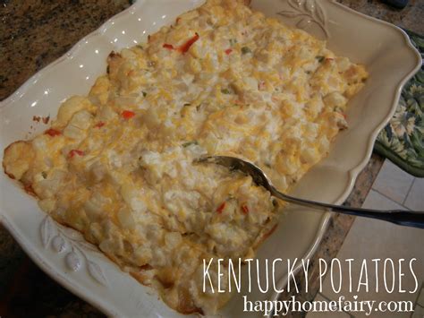 Recipe - Kentucky Potatoes - Happy Home Fairy