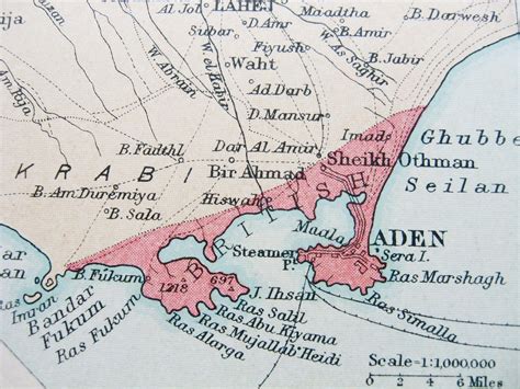 British Aden 1922 - Colony of Aden